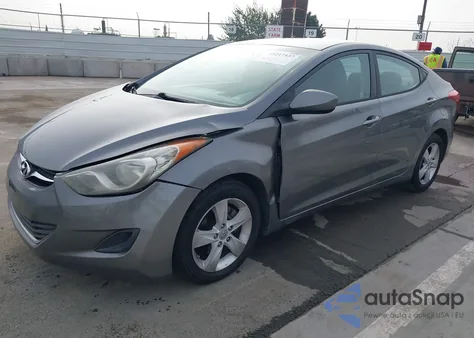 2011 Hyundai Elantra Gls z USA, uszkodzony, nr VIN 5NPDH4AE2BH060850
